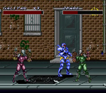 Cosmo Police Galivan II - Arrow of Justice (Japan) screen shot game playing